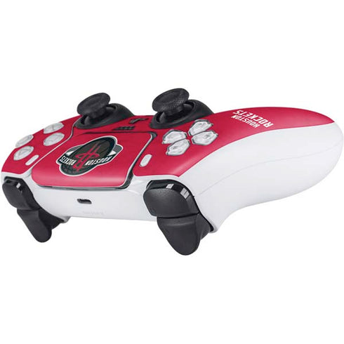 NBA Houston Rockets Distressed PS5 Controller Skin